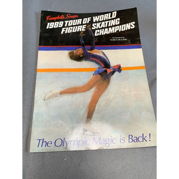 1989 Tour Of World Figure Skating Champions Program Book Campbells Soup - Picture 6 of 7